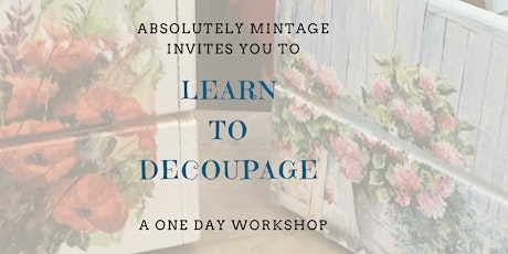 Learn to Decoupage with Absolutely Mintage primary image
