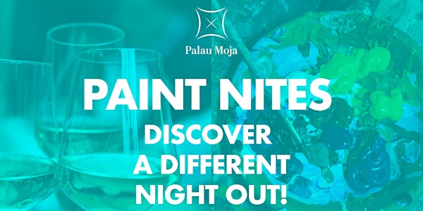 Paint Nites en el Palau Moja | Técnica: Cera