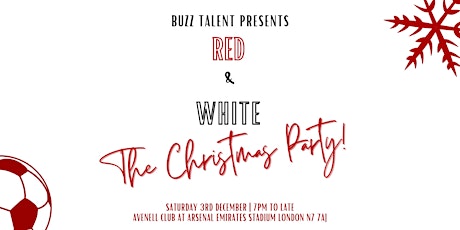 Imagen principal de BUZZ TALENT presents RED & WHITE: THE XMAS PARTY!