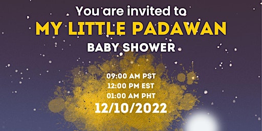 My Little Padawan's Baby Shower Raffles (Online & In-Person)