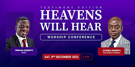 HEAVENS WILL HEAR WORSHIP CONFERENCE
