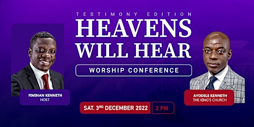 HEAVENS WILL HEAR WORSHIP CONFERENCE