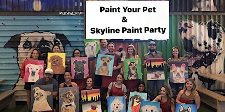Paint Your Pet + Skyline Paint Party @ Backyard Dtx