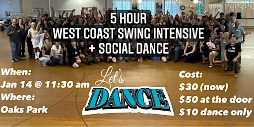 Lets Dance - West Coast Swing Lessons/Intensive & Social Dance