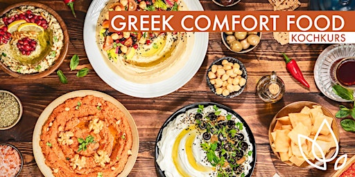 Imagem principal do evento GREEK COMFORT FOOD - KOCHKURS
