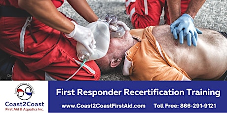 First Responder Recertification Course - Scarborough