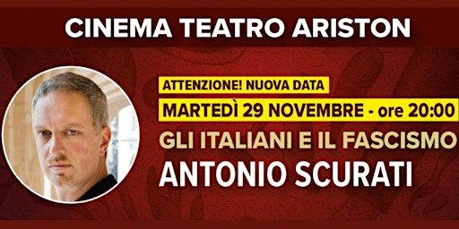 Incontro con Antonio Scurati - Pagine di Storia Gaeta 2022