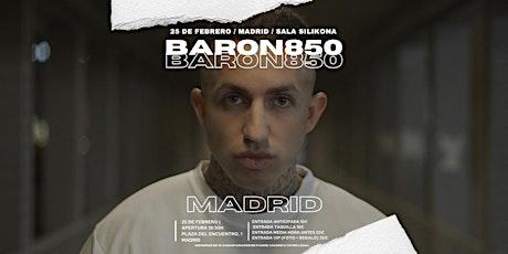 Concierto  MADRID BARON850
