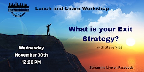November 30th Lunch and Learn