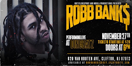 Robb Bank$: LIVE in New Jersey