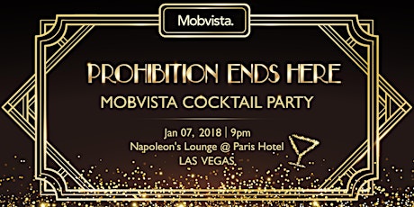 Prohibition Ends Here—Mobvista Cocktail Party at Affiliate Summit West 2018 primary image