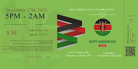 59th Kenya Jamhuri Day Celebrations