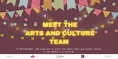 Heritage Enterprise Hub: Meet the Arts and Culture Projects Team