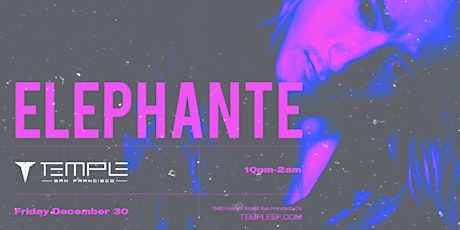 Elephante at Temple SF