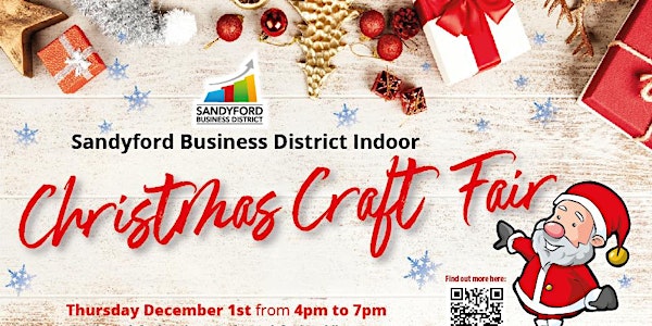 Sandyford Business District Indoor Christmas Craft Fair