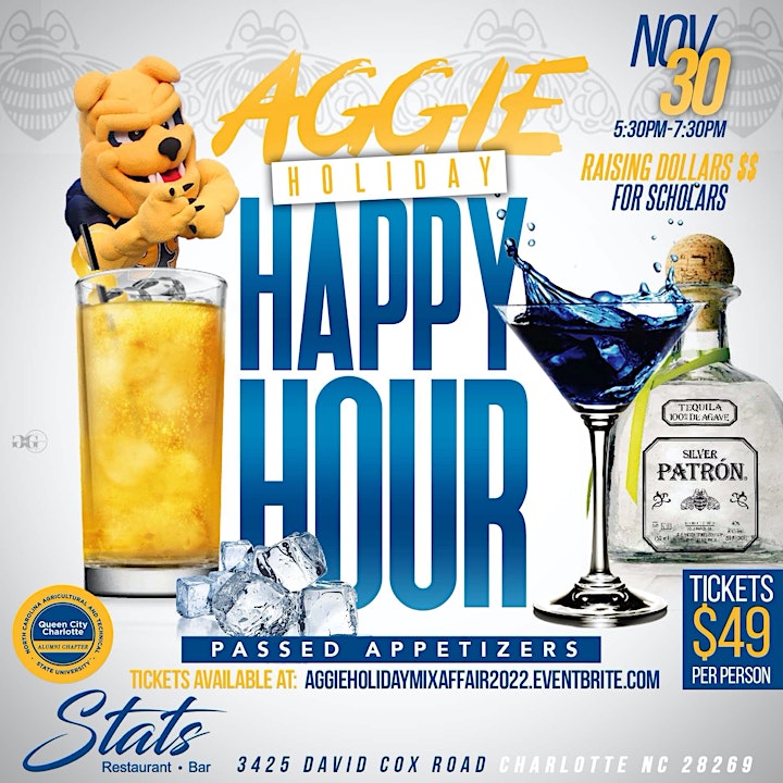 Aggie Holiday Happy Hour:  Raising Money for Scholarships image