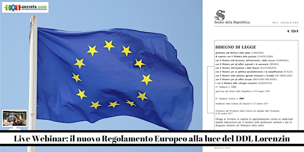 Webinar Ricerca Clinica: Il nuovo regolamento europeo alla luce dell'approv...