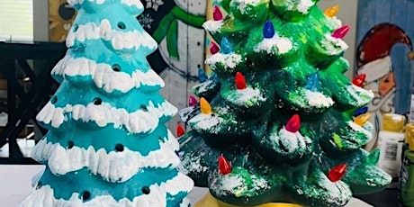 Vintage Ceramic Christmas Trees
