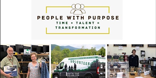 Immagine principale di People with Purpose Volunteer Orientation--June 2024 