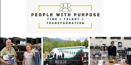Campus Tour & People with Purpose Volunteer Info