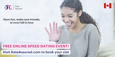 All Canada | Free Online Speed Dating Event for Singles