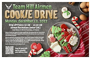 2022 Team Hill Airmen Cookie Drive
