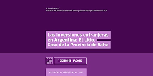 Las inversiones extranjeras en Argentina: El Litio.