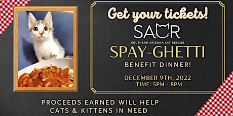 Southern AZ Cat Rescue Spaghetti Benefit Dinner