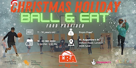 Primaire afbeelding van U17 Westminster Ball & Eat | Christmas Holiday Basketball