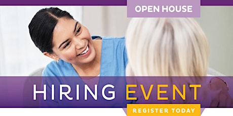 Open House Hiring Event