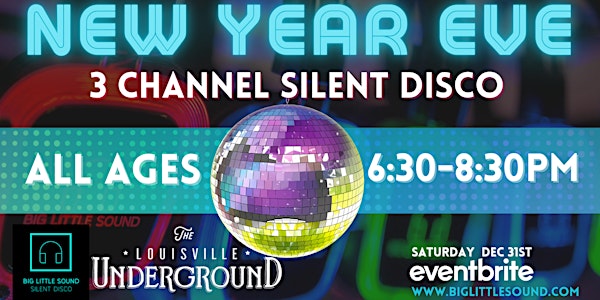 NYE - ALL HITS  SILENT DISCO PARTY (ALL AGES)