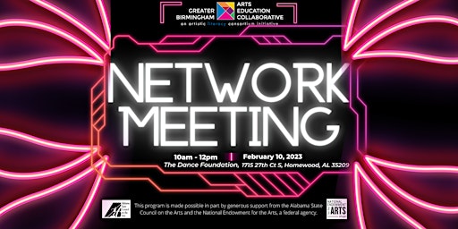 Arts Education Network Meeting, Feb 10, 2023