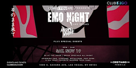 EMO Night - Saturday Night