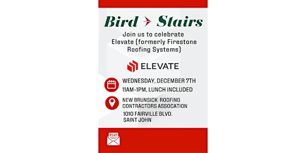 Celebrate Elevate w/ Bird Stairs (Dec 7)