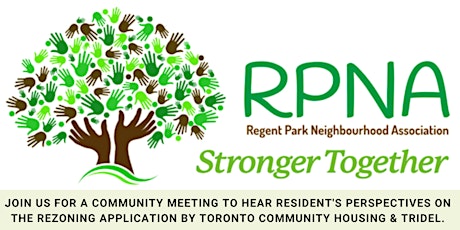 Regent Park Community Meeting - November 30th - Rezoning Perspectives