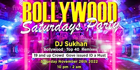 Bollywood Saturdays Party