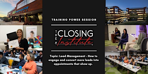Imagen principal de The Closing Institute Training Power Session June 2, 2023