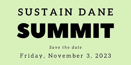 2023 Sustain Dane Summit