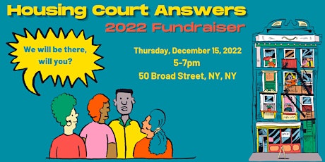 Housing Court Answers Fundraiser