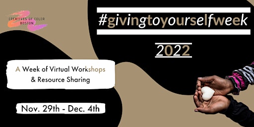 Giving To Yourself Week 2022