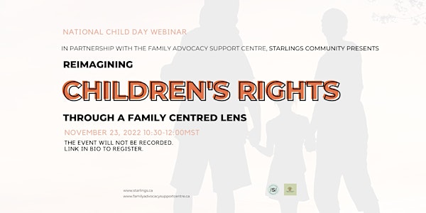 Re-Imagining Children's Rights Through a Family-Centred Lens