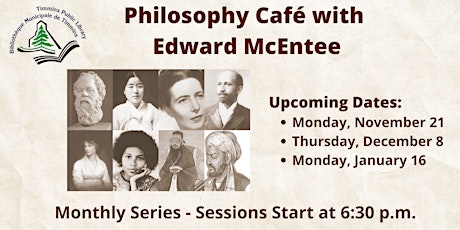 Philosophy Café with  Edward McEntee