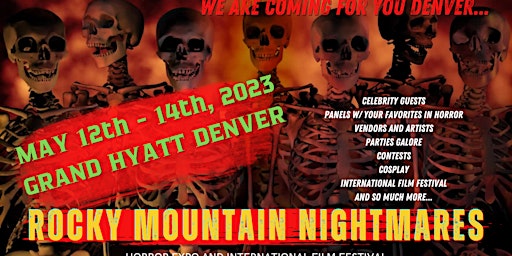 Vendor Tables for Rocky Mountain Nightmares 2023