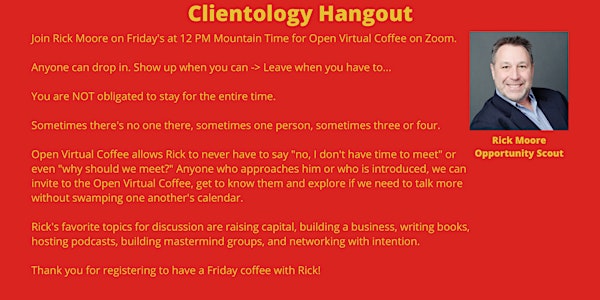 Clientology Hangout with Rick Moore (Alberta)