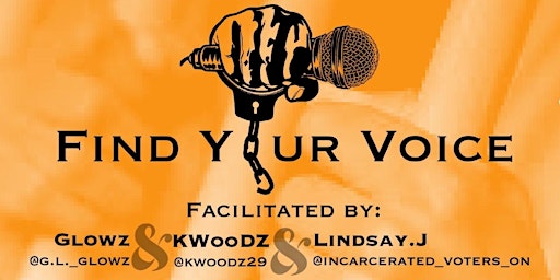 FIND YOUR VOICE // Creative Writing Workshop with Glowz, KWooDZ & Lindsay.J