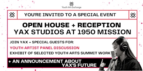 December 2022 YAX Open House + Reception at 1950 Mission