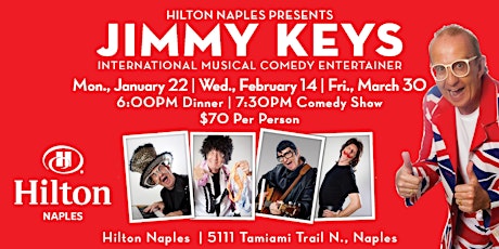 Jimmy Keys Dinner & Comedy Show primary image