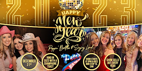 New Year’s Eve Celebration at Pete’s Piano Bar - Ringing in 2023
