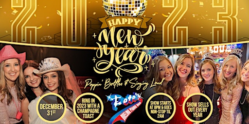 New Year’s Eve Celebration at Pete’s Piano Bar - Ringing in 2023