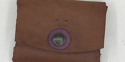 Intro to Leatherworking: No-Sew Coin Purse for Neck or Handbag